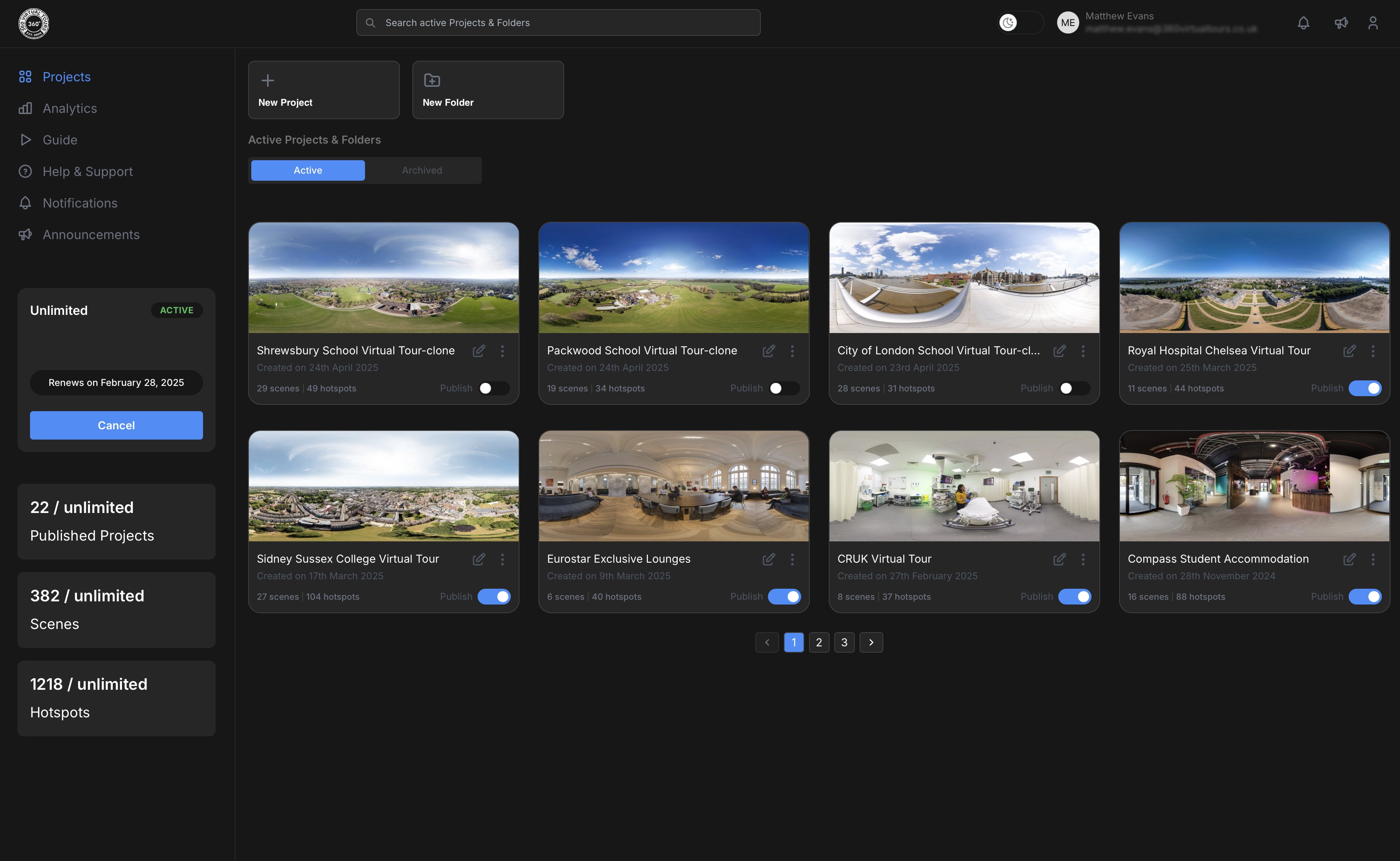 vtCMS Virtual Tour Builder