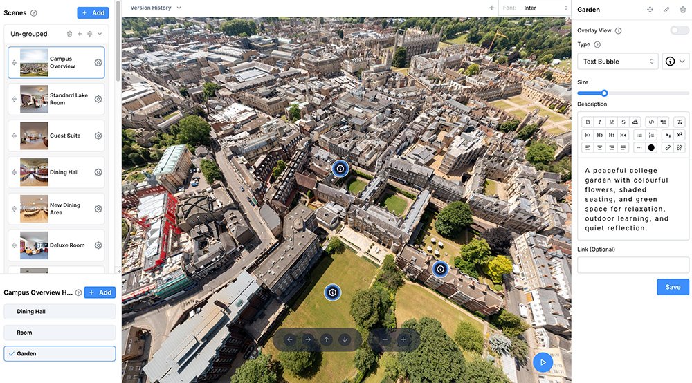 Virtual Tour CMS - 360 Studio